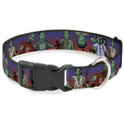 Plastic Clip Collar - Walking Zombies Plastic Clip Collars Buckle-Down