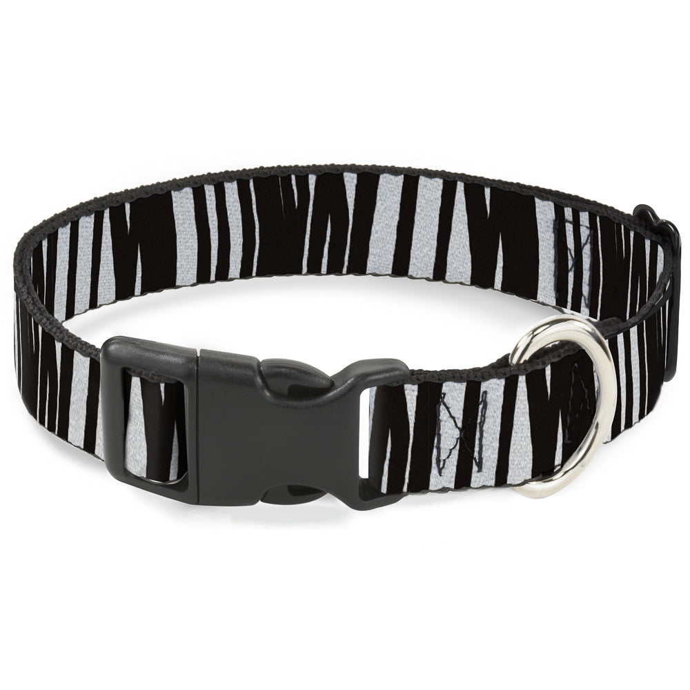 Plastic Clip Collar - Zebra Plastic Clip Collars Buckle-Down