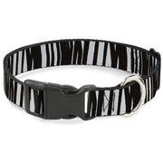 Plastic Clip Collar - Zebra Plastic Clip Collars Buckle-Down