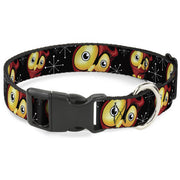 Plastic Clip Collar - Big Eye Owl Plastic Clip Collars Buckle-Down