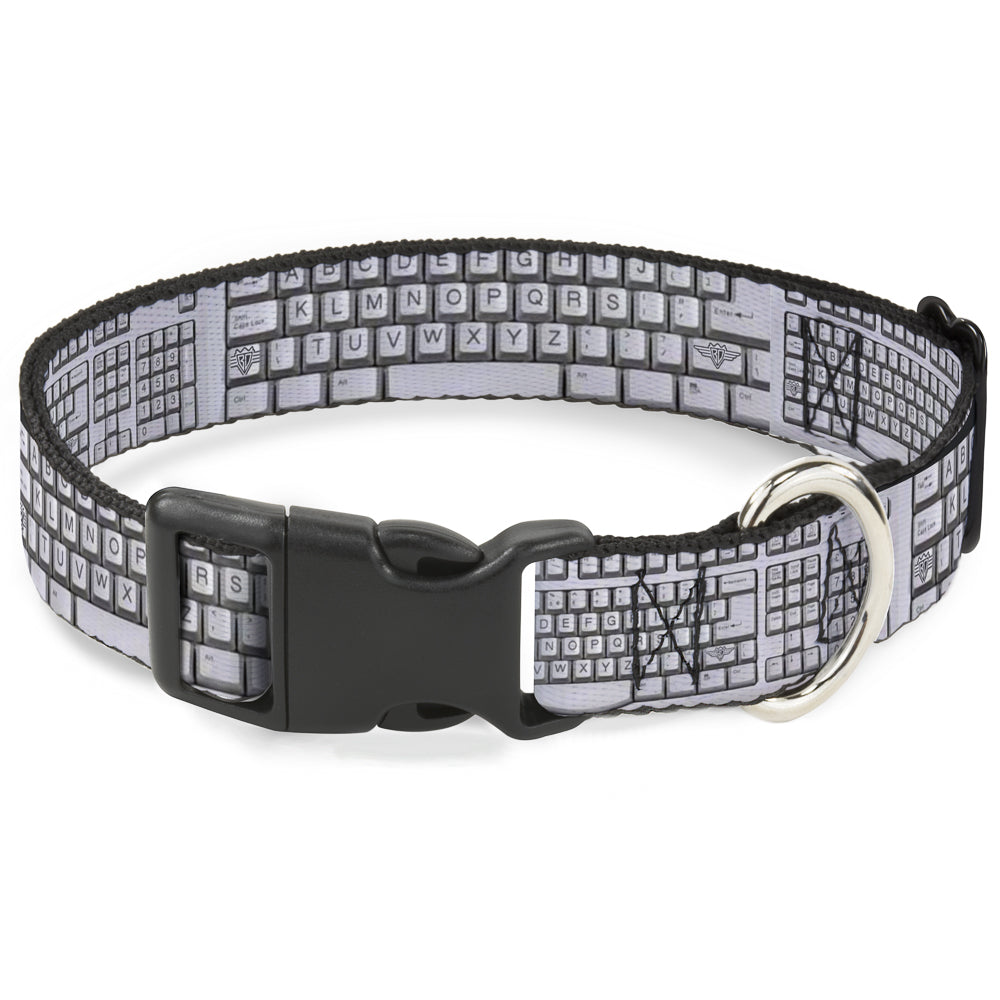 Plastic Clip Collar - BD Keyboard Plastic Clip Collars Buckle-Down