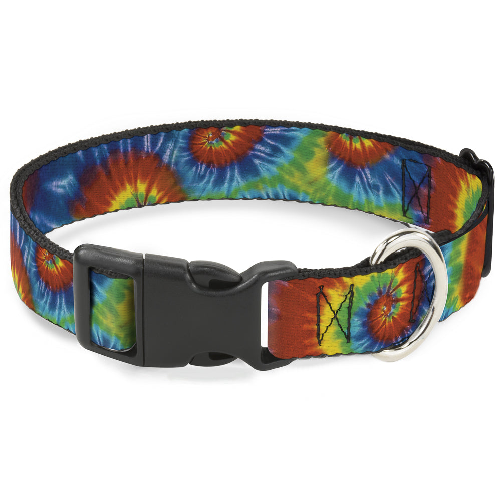 Plastic Clip Collar - BD Tie Dye13 Plastic Clip Collars Buckle-Down