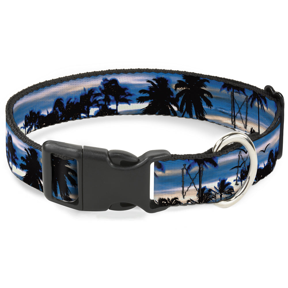 Plastic Clip Collar - Blue Sunset Plastic Clip Collars Buckle-Down