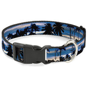 Plastic Clip Collar - Blue Sunset Plastic Clip Collars Buckle-Down