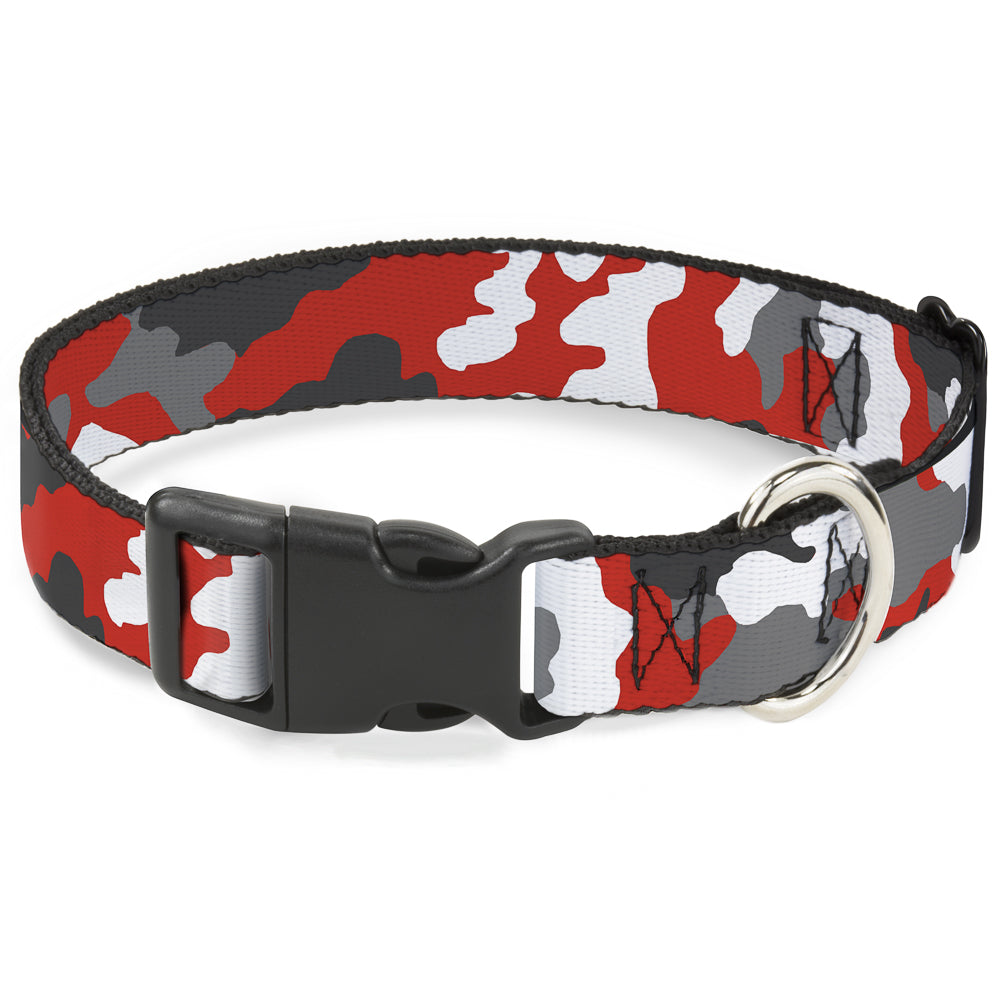 Plastic Clip Collar - Camo Orange Plastic Clip Collars Buckle-Down