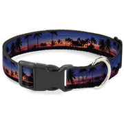 Plastic Clip Collar - California Sunset Plastic Clip Collars Buckle-Down