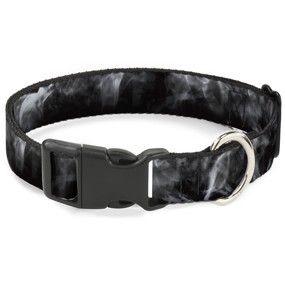 Plastic Clip Collar - Smoke Black/Grays Plastic Clip Collars Buckle-Down