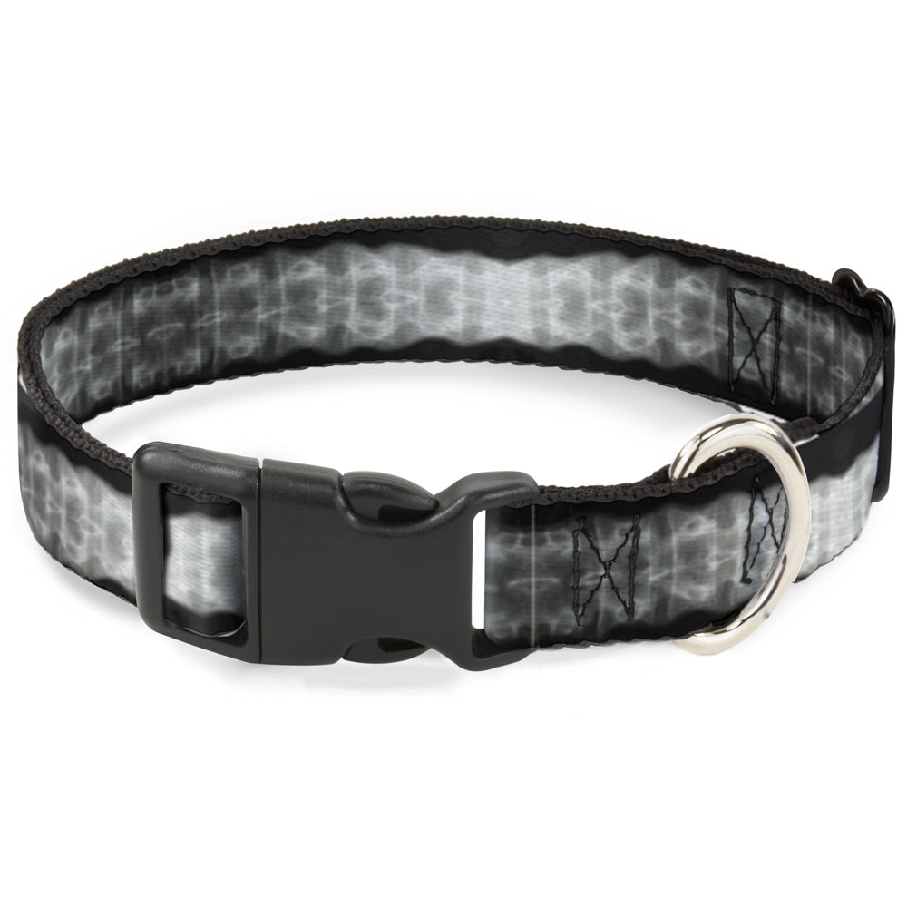 Plastic Clip Collar - Spinal X-Ray Black/White Plastic Clip Collars Buckle-Down