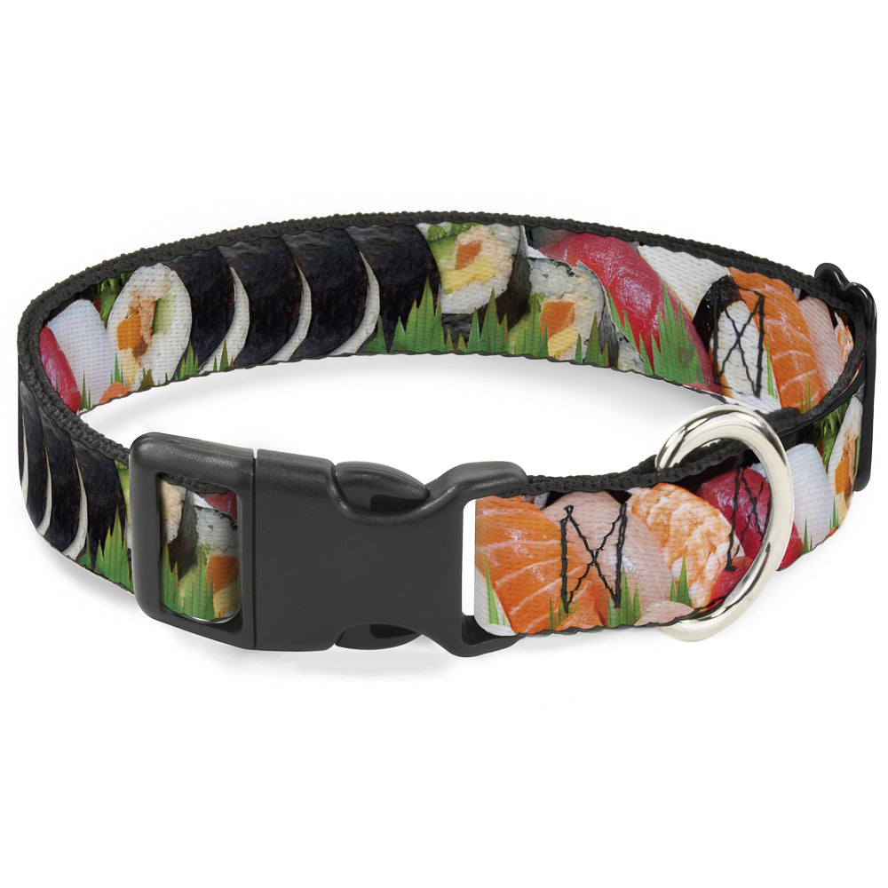 Plastic Clip Collar - Sushi Vivid Plastic Clip Collars Buckle-Down
