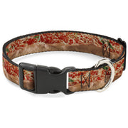 Plastic Clip Collar - Chicago Style Pizza Vivid Plastic Clip Collars Buckle-Down