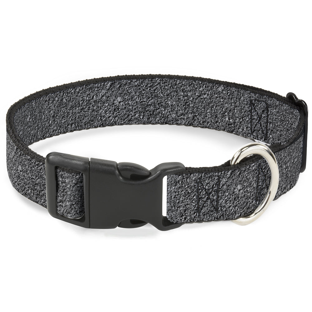 Plastic Clip Collar - Concrete Finish Grays Plastic Clip Collars Buckle-Down