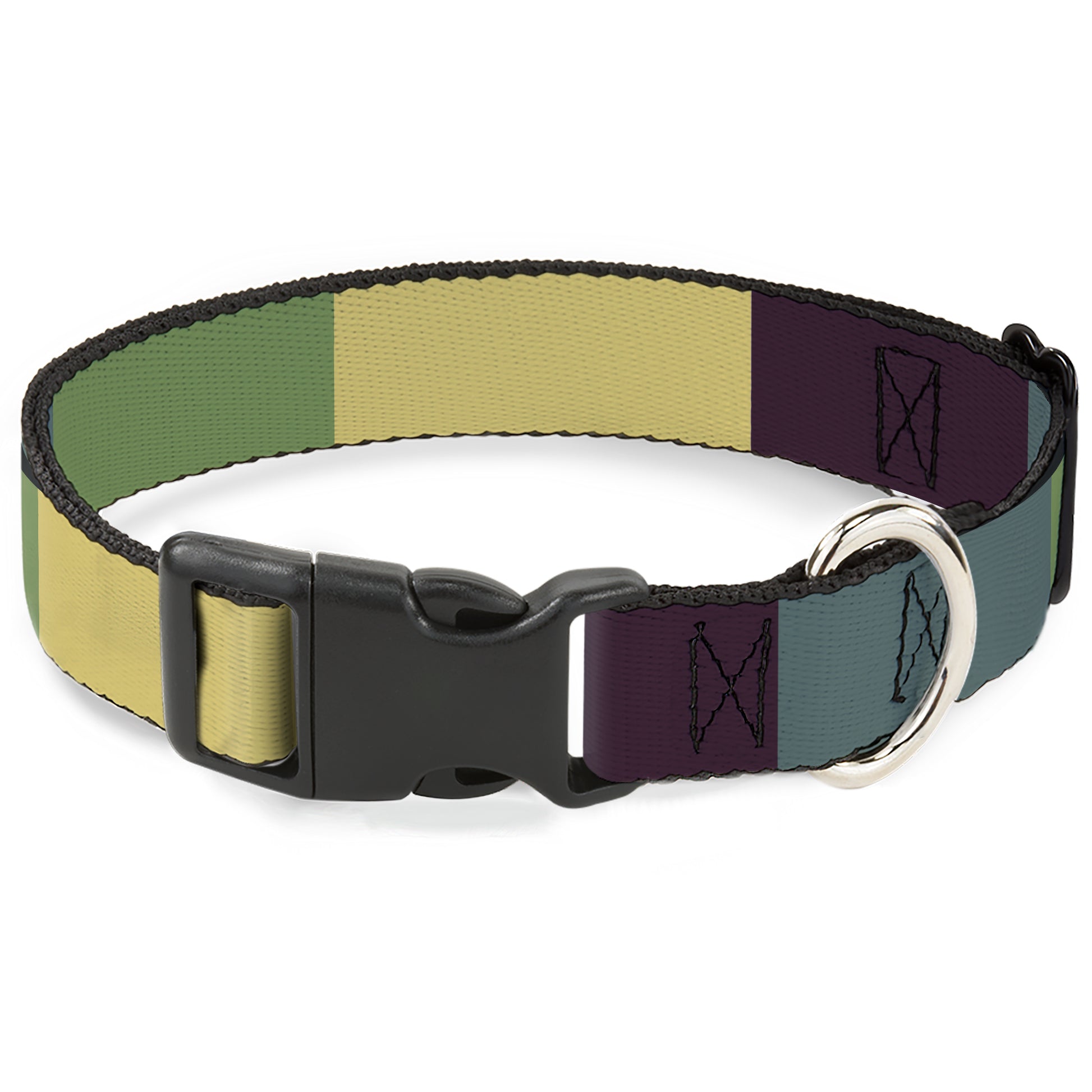 Plastic Clip Collar - Summer Essentials Color Block 5 Plastic Clip Collars Buckle-Down