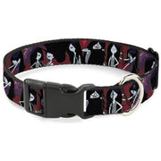 Plastic Clip Collar - Adventure Time Marceline Poses Collage Reds Plastic Clip Collars Adventure Time