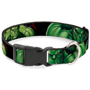 Plastic Clip Collar - Marvel Hulk CLOSE-UP Poses Plastic Clip Collars Marvel Comics