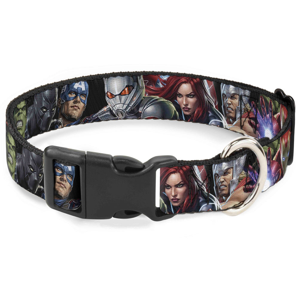 Plastic Clip Collar - 7-Vivid Avengers Action Poses Plastic Clip Collars Marvel Comics