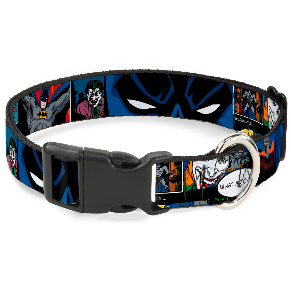 Plastic Clip Collar - Batman & Joker Comic Strip Plastic Clip Collars DC Comics