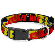 Plastic Clip Collar - Classic BATMAN Issue #1 Robin & Batman Cover Pose Yellow/Red Plastic Clip Collars DC Comics