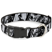 Plastic Clip Collar - Batman Hush Pose Sketches Black/White Plastic Clip Collars DC Comics