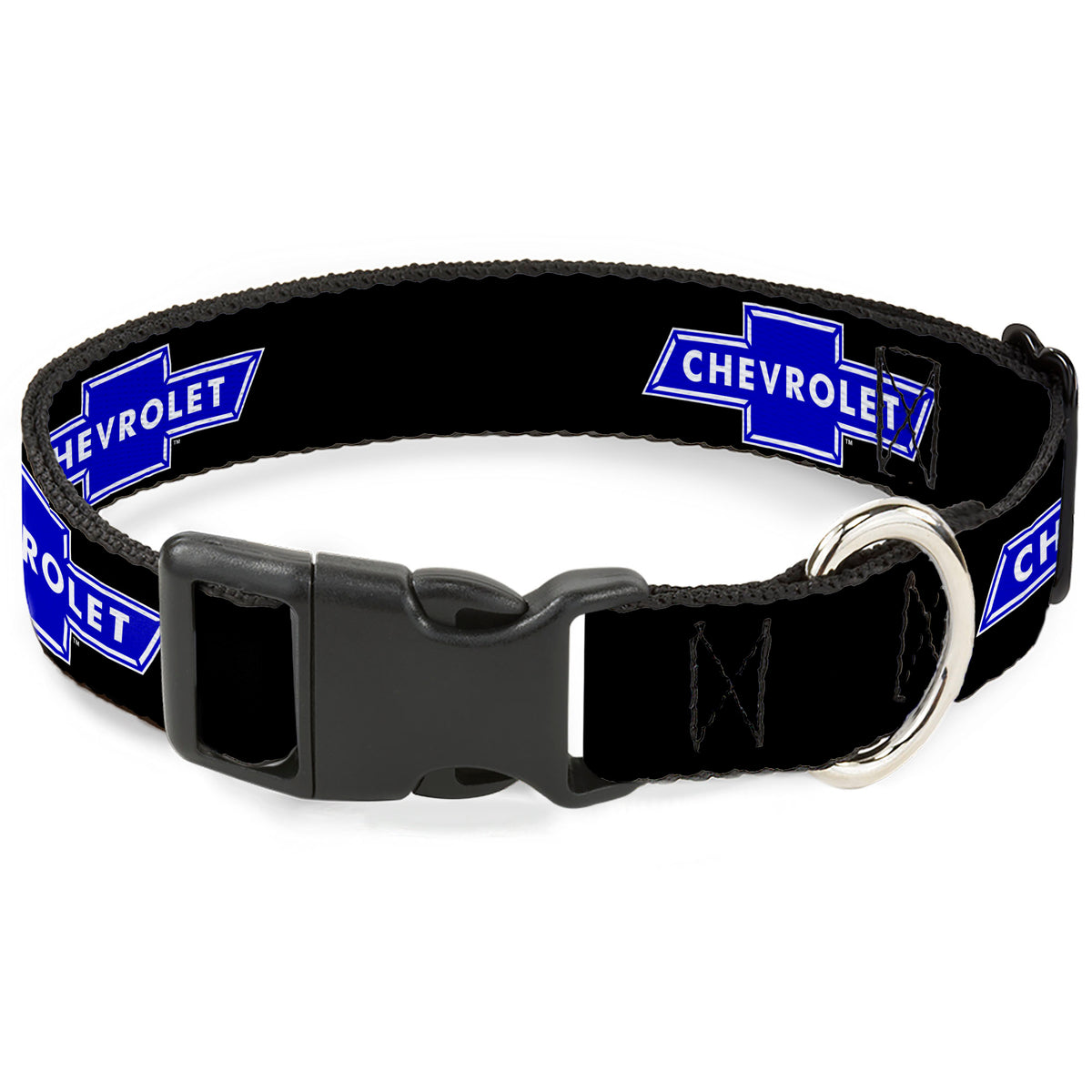 Plastic Clip Collar - Chevy Bowtie Logo REPEAT Dog Collars Plastic Clip Side Release GM General Motors