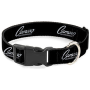 Plastic Clip Collar - 1969 CAMARO BY CHEVROLET Emblem Black/Silver Plastic Clip Collars GM General Motors