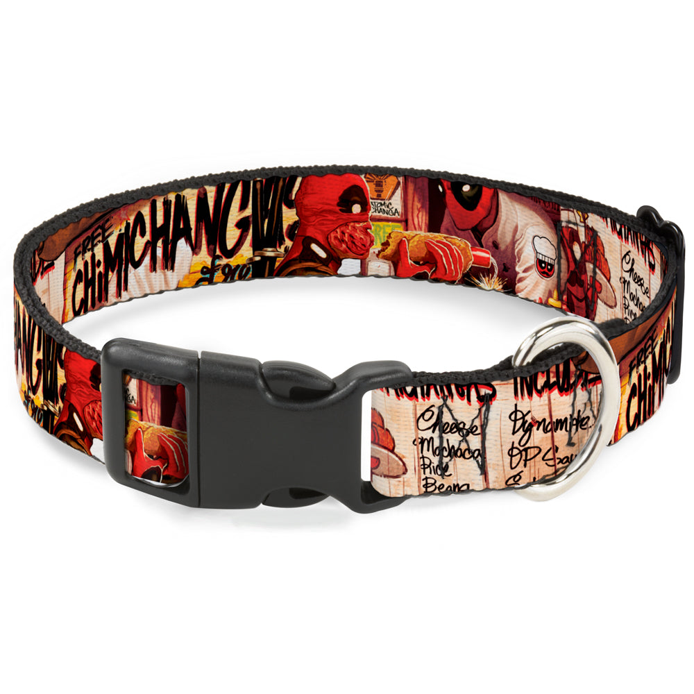 Plastic Clip Collar - Deadpool Kills Deadpool #2 Cover Dynamite Chimichanga Plastic Clip Collars Marvel Comics