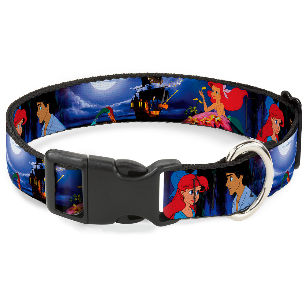 Plastic Clip Collar - The Little Mermaid Ariel & Eric Scenes Plastic Clip Collars Disney
