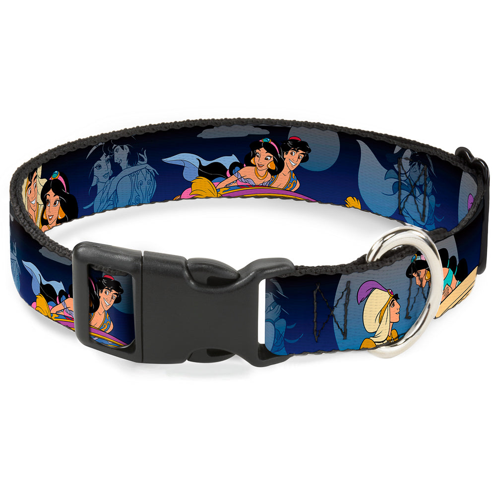 Plastic Clip Collar - Aladdin & Jasmine Scenes Plastic Clip Collars Disney