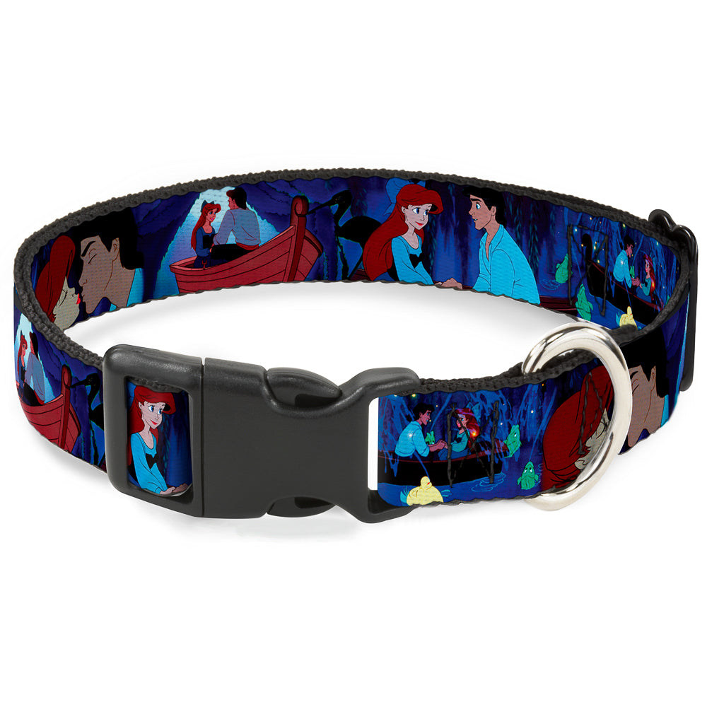 Plastic Clip Collar - The Little Mermaid Ariel & Eric Boat Scenes Plastic Clip Collars Disney