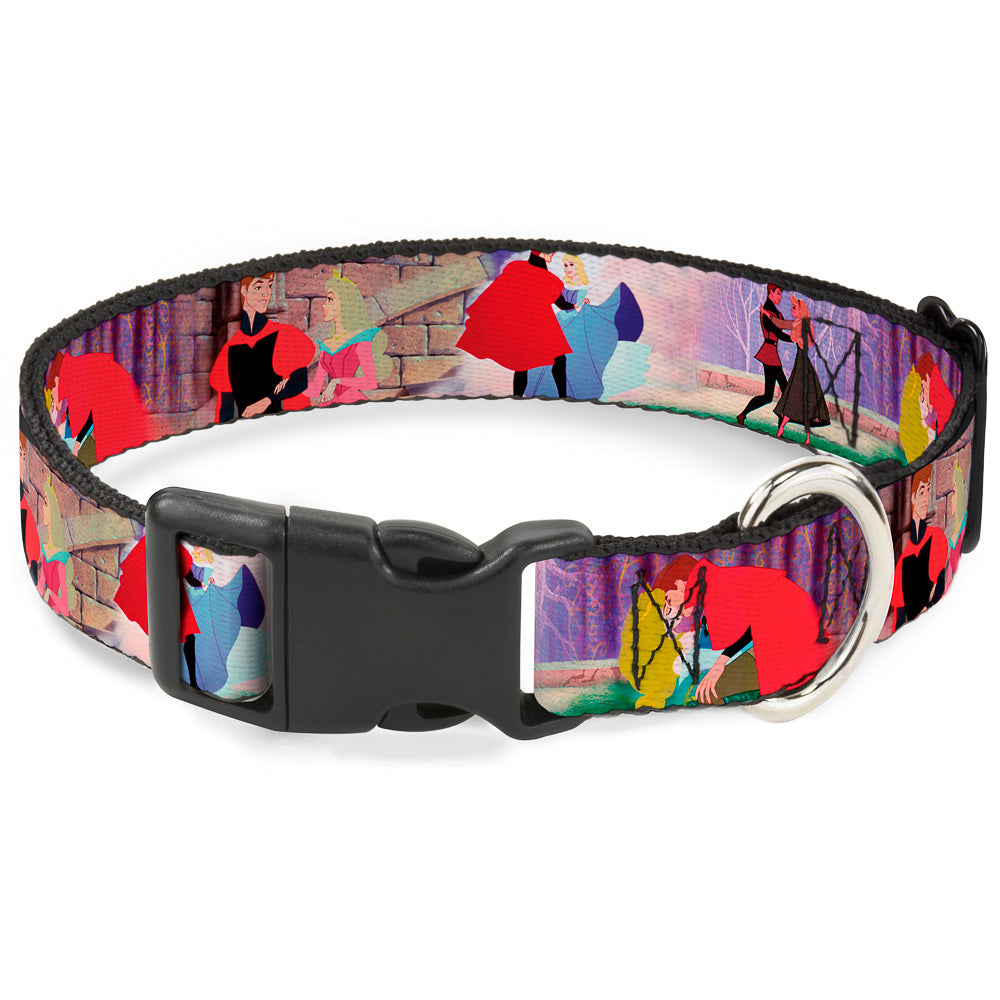 Plastic Clip Collar - Sleeping Beauty & Prince Scenes Plastic Clip Collars Disney