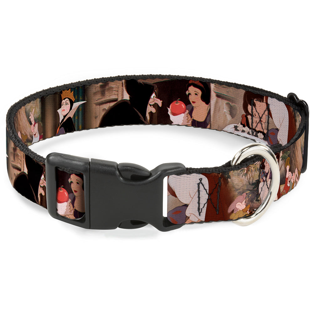 Plastic Clip Collar - Snow White Scenes Plastic Clip Collars Disney