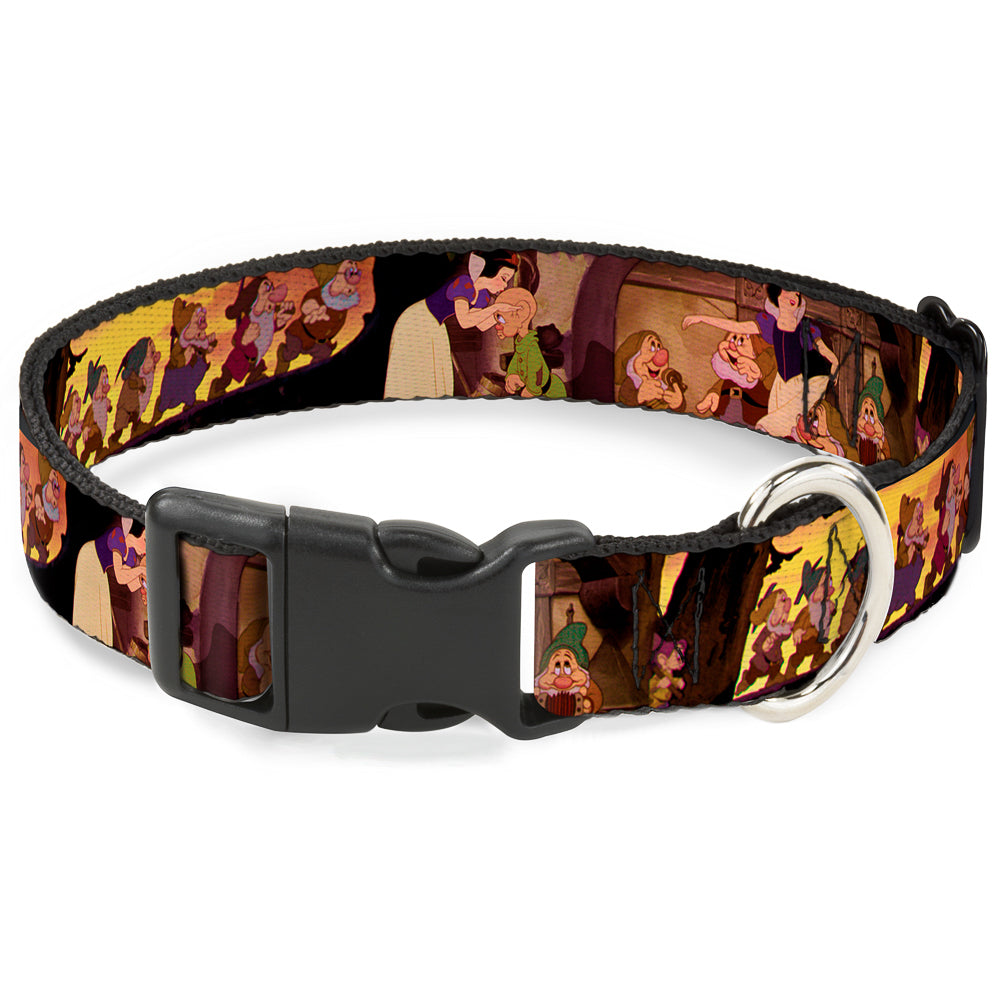Plastic Clip Collar - Snow White & the Seven Dwarfs Scenes Plastic Clip Collars Disney