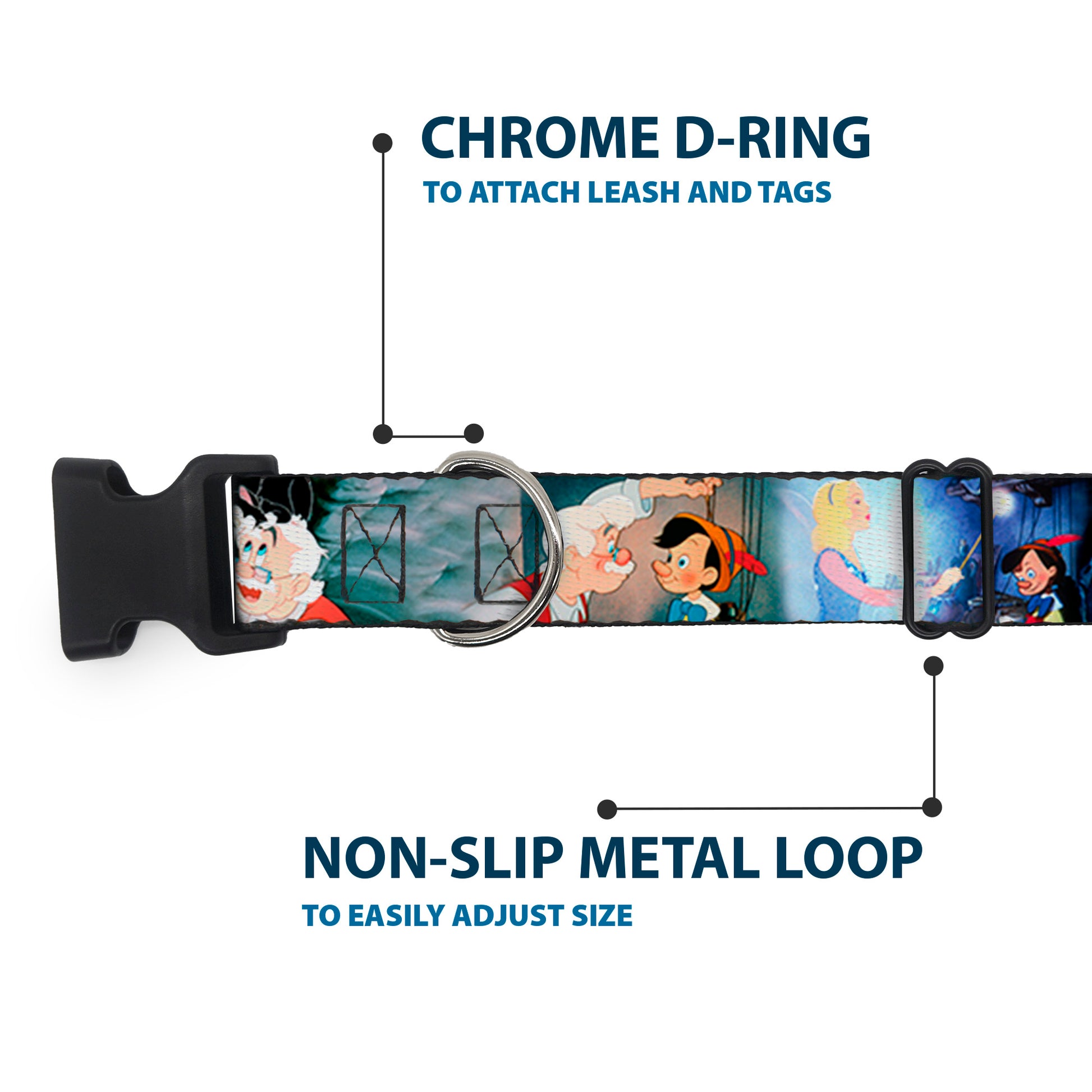 Plastic Clip Collar - PINOCCHIO/Jiminy Cricket Workshop Tools Plastic Clip Collars Disney