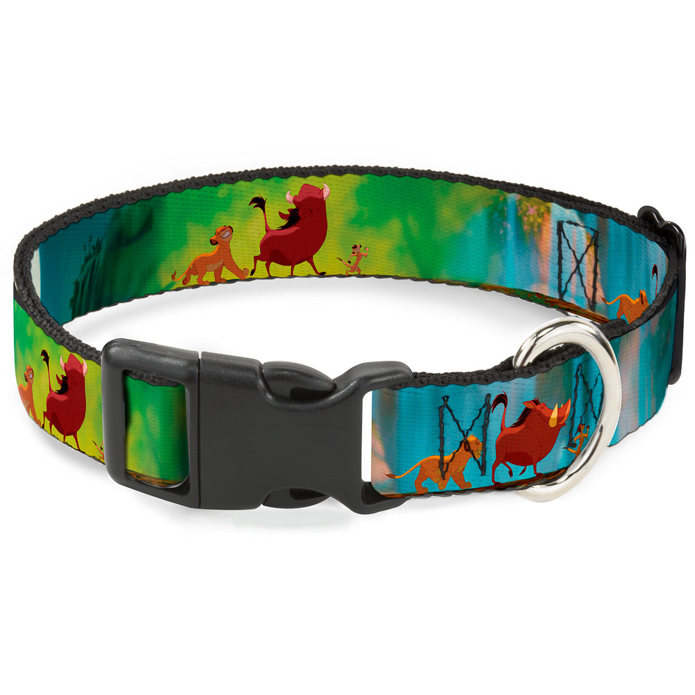 Plastic Clip Collar - Lion King Simba, Pumba & Timon Growing Up Plastic Clip Collars Disney