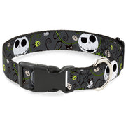 Plastic Clip Collar - NBC Jack Expressions/Halloween Elements Gray Plastic Clip Collars Disney