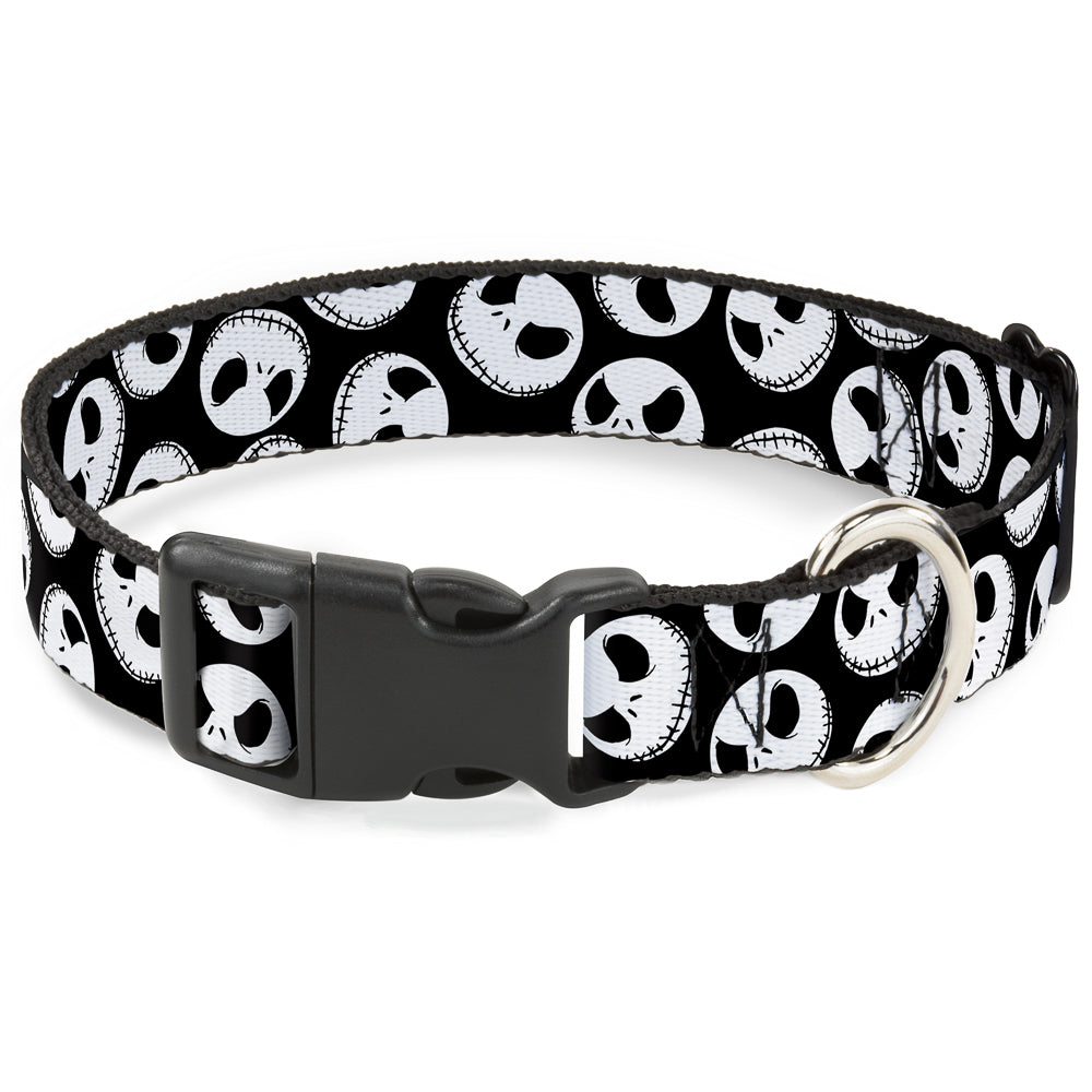 Plastic Clip Collar - NBC Jack Expressions Scattered Black/White Plastic Clip Collars Disney