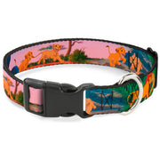 Plastic Clip Collar - Lion King Simba & Nala Growing Up Scenes Plastic Clip Collars Disney