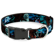 Plastic Clip Collar - Nightmare Before Christmas Jack, Oogie Boogie, Santa Scene Plastic Clip Collars Disney