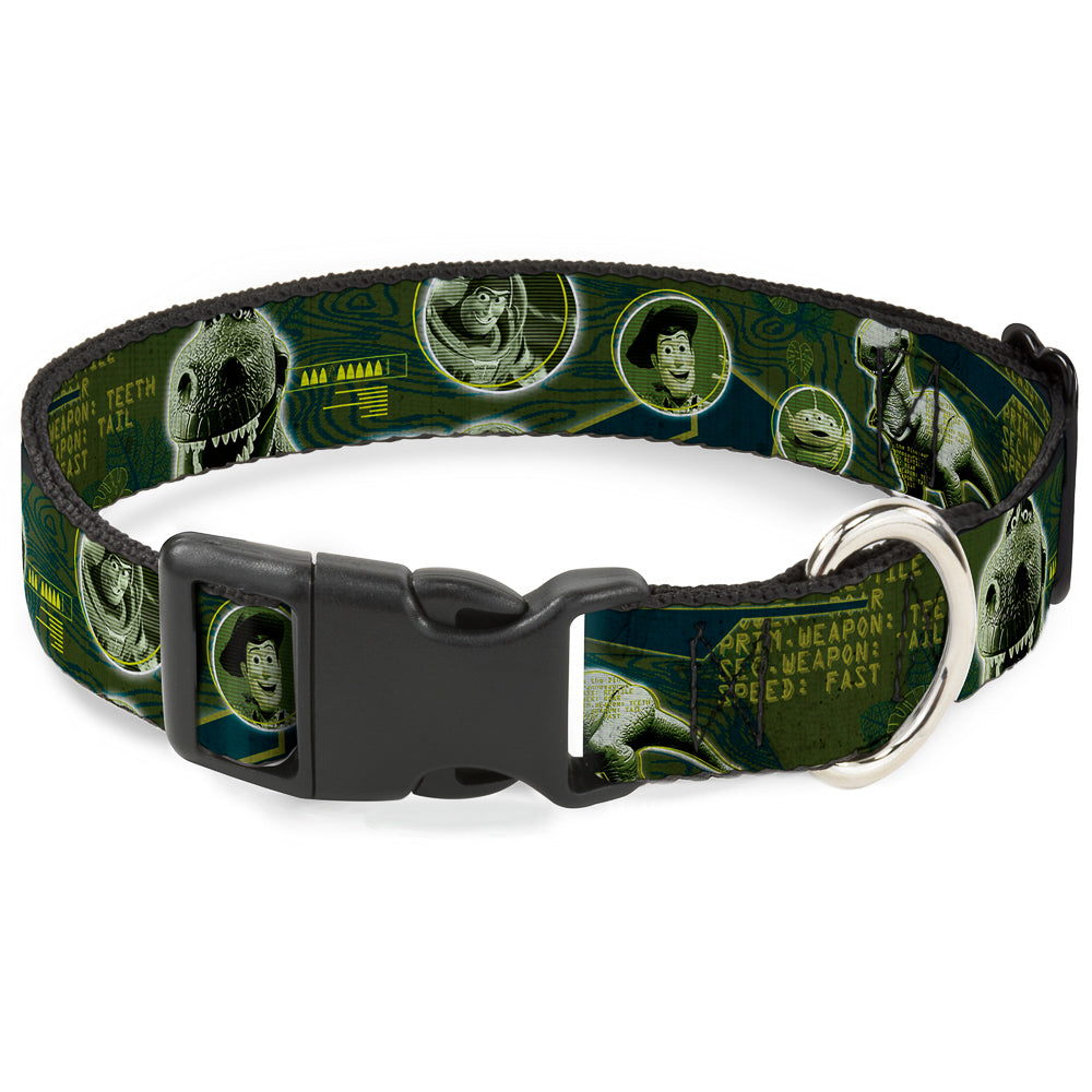 Plastic Clip Collar - Buzz Poses/Stars LIKE A BUZZ Plastic Clip Collars Disney