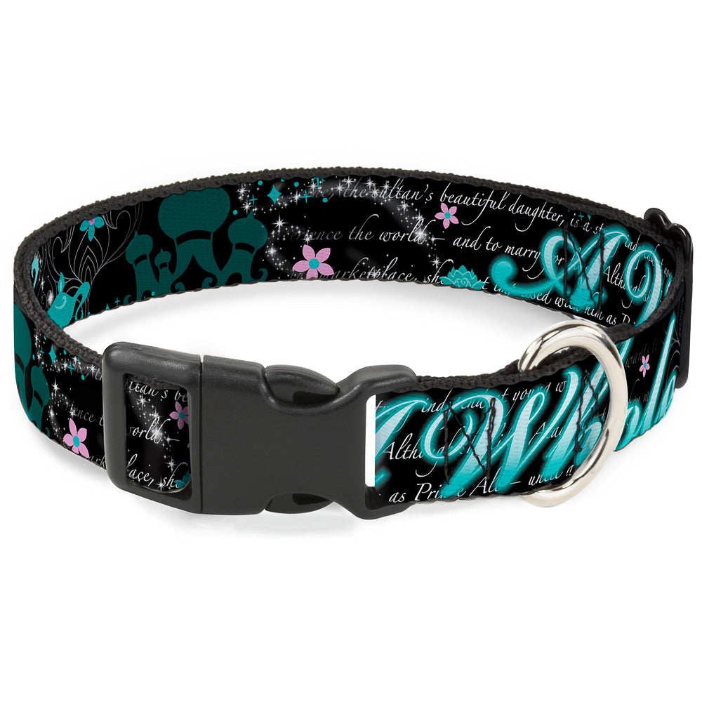 Plastic Clip Collar - Aladdin A WHOLE NEW WORLD/Story Script Plastic Clip Collars Disney