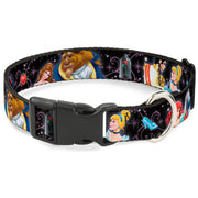 Plastic Clip Collar - Disney Princesses & Prince's Dancing Plastic Clip Collars Disney