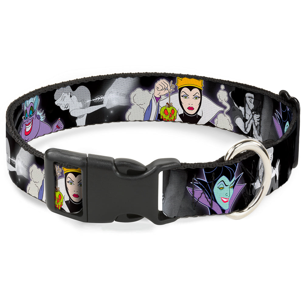 Plastic Clip Collar - Villains Hexing Princess' Scenes Color/Black/White Plastic Clip Collars Disney