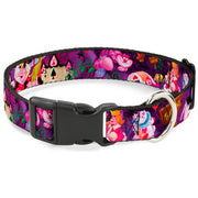Plastic Clip Collar - Alice & the Queen of Hearts Scenes Plastic Clip Collars Disney