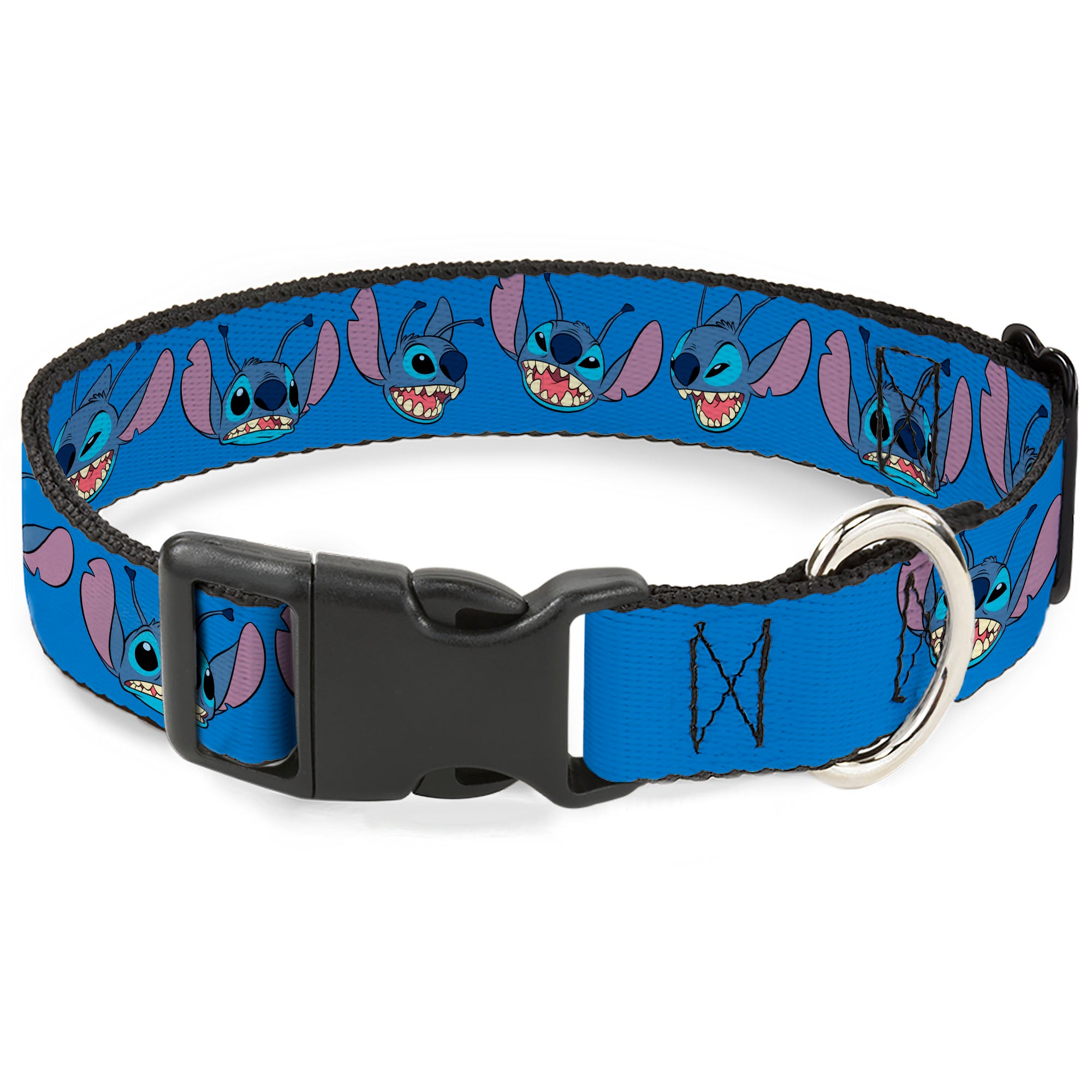 Plastic Clip Collar - Lilo and Stitch Stitch Expressions Blue Plastic Clip Collars Disney