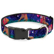 Plastic Clip Collar - Mufasa & Simba Night Poses Plastic Clip Collars Disney