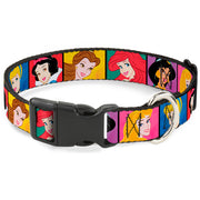 Plastic Clip Collar - Disney Princess Blocks Plastic Clip Collars Disney