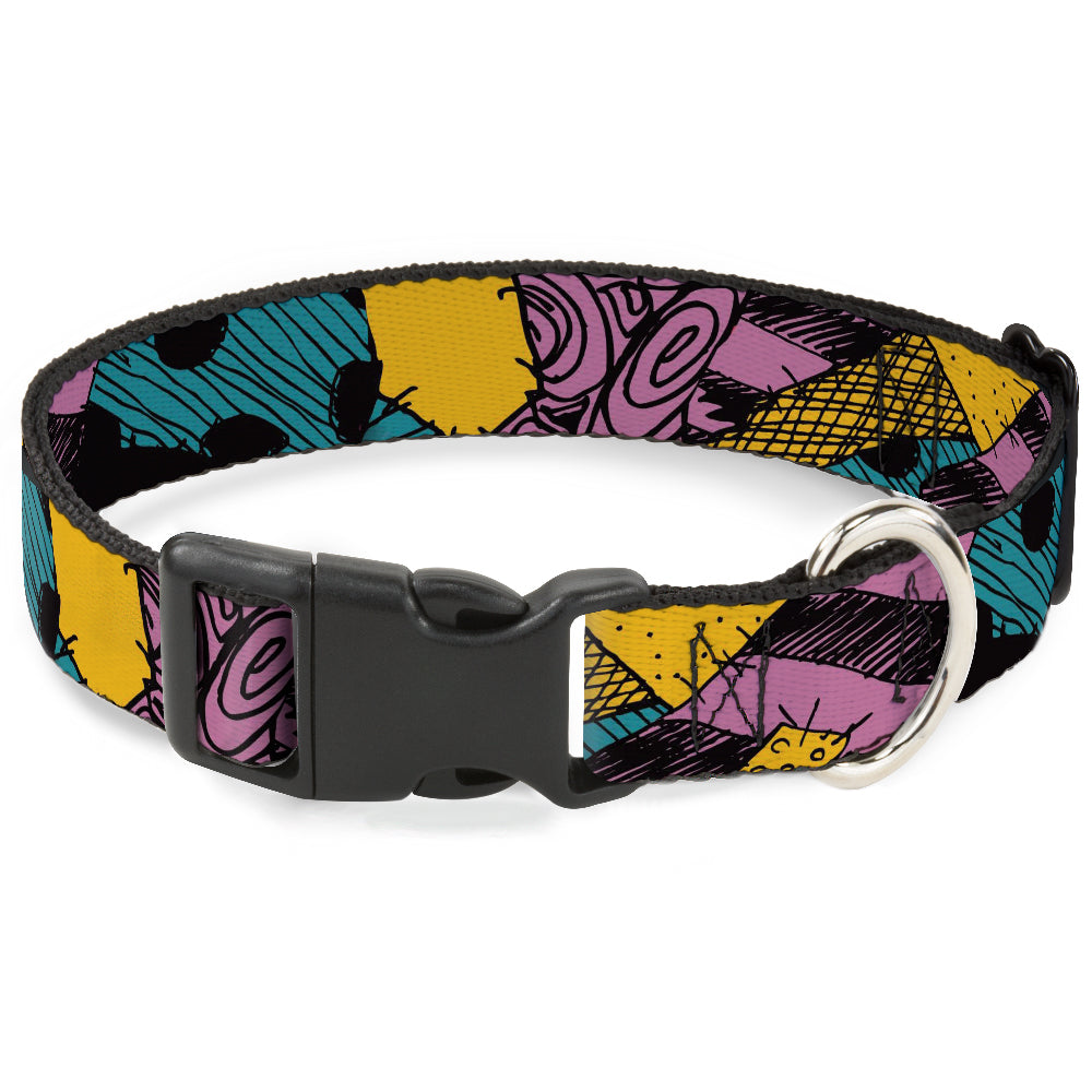 Plastic Clip Collar - Nightmare Before Christmas Sally Dress Patchwork Plastic Clip Collars Disney