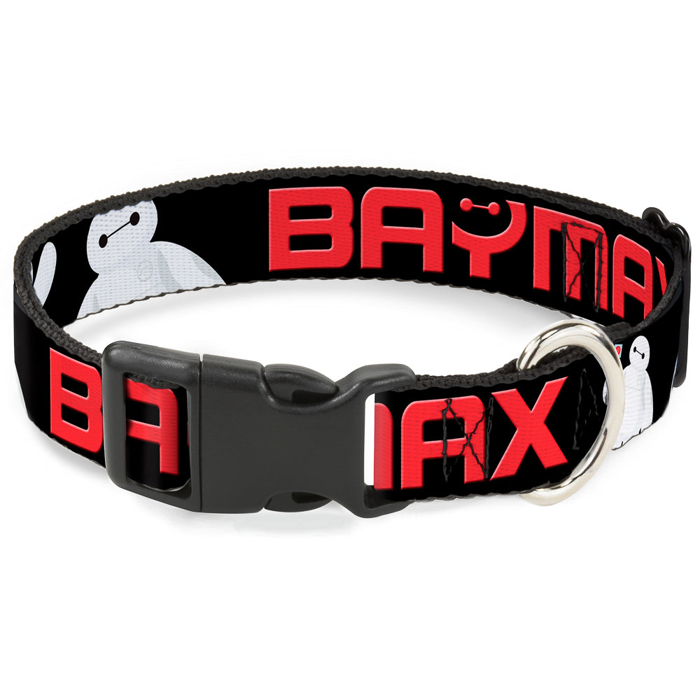 Plastic Clip Collar - BAYMAX Poses Black/White/Red Plastic Clip Collars Disney