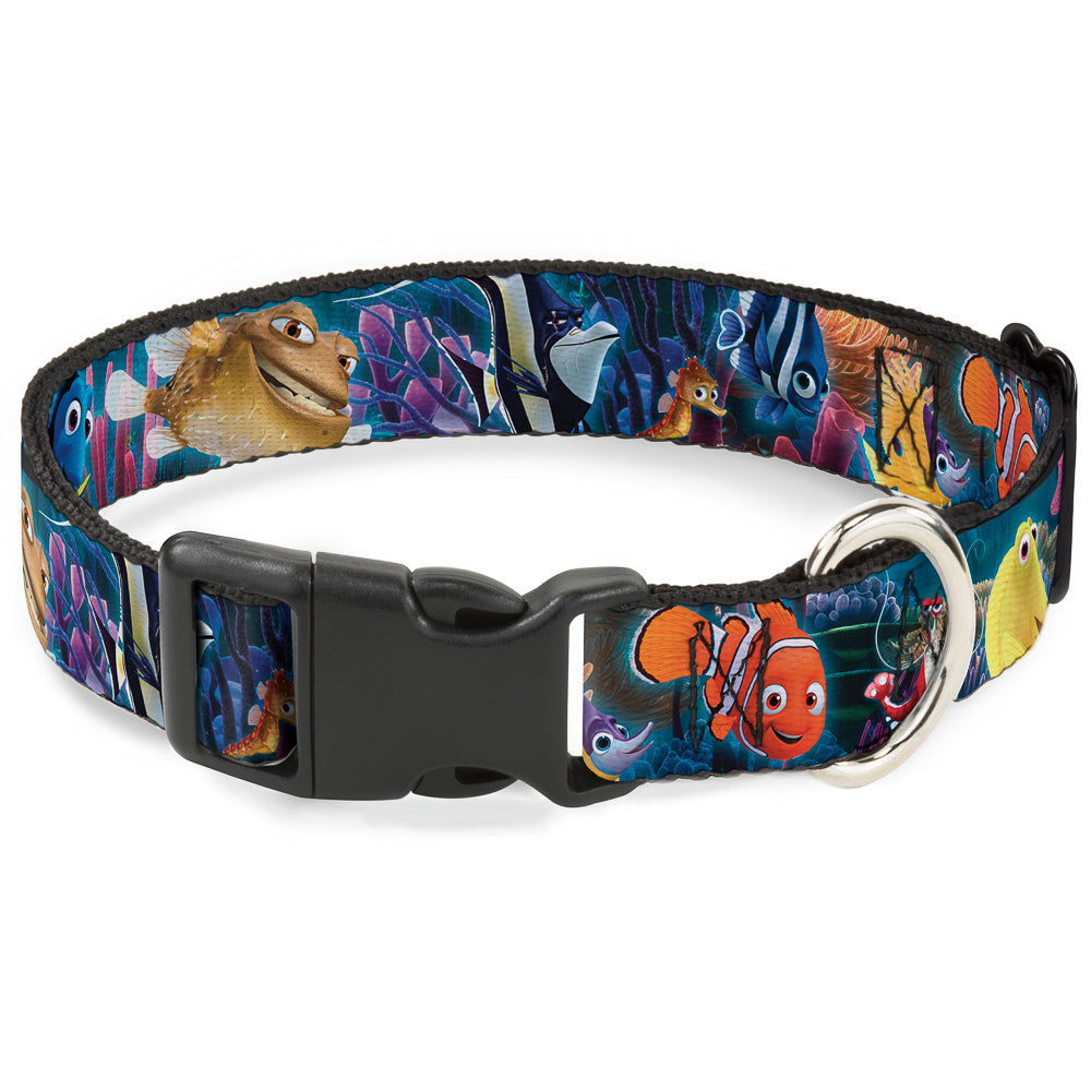 Plastic Clip Collar - Nemo & Friends Group Plastic Clip Collars Disney