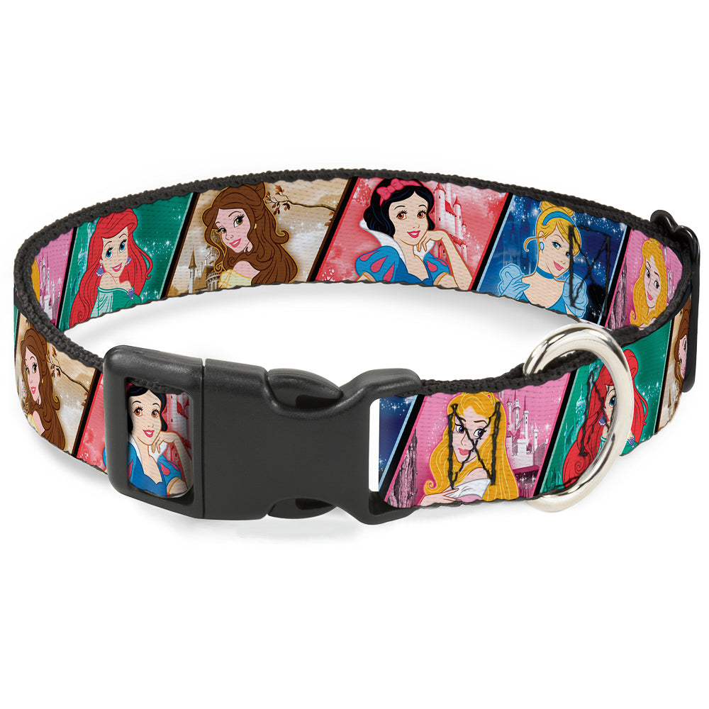 Plastic Clip Collar - Disney Princess Poses/Castle Blocks Plastic Clip Collars Disney