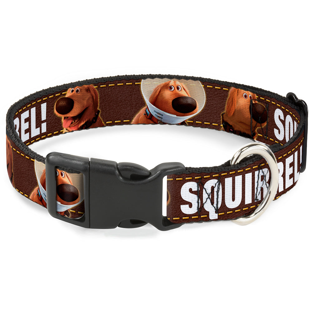Plastic Clip Collar - Dug 3-Poses/SQUIRREL! Brown/Yellow/White Plastic Clip Collars Disney